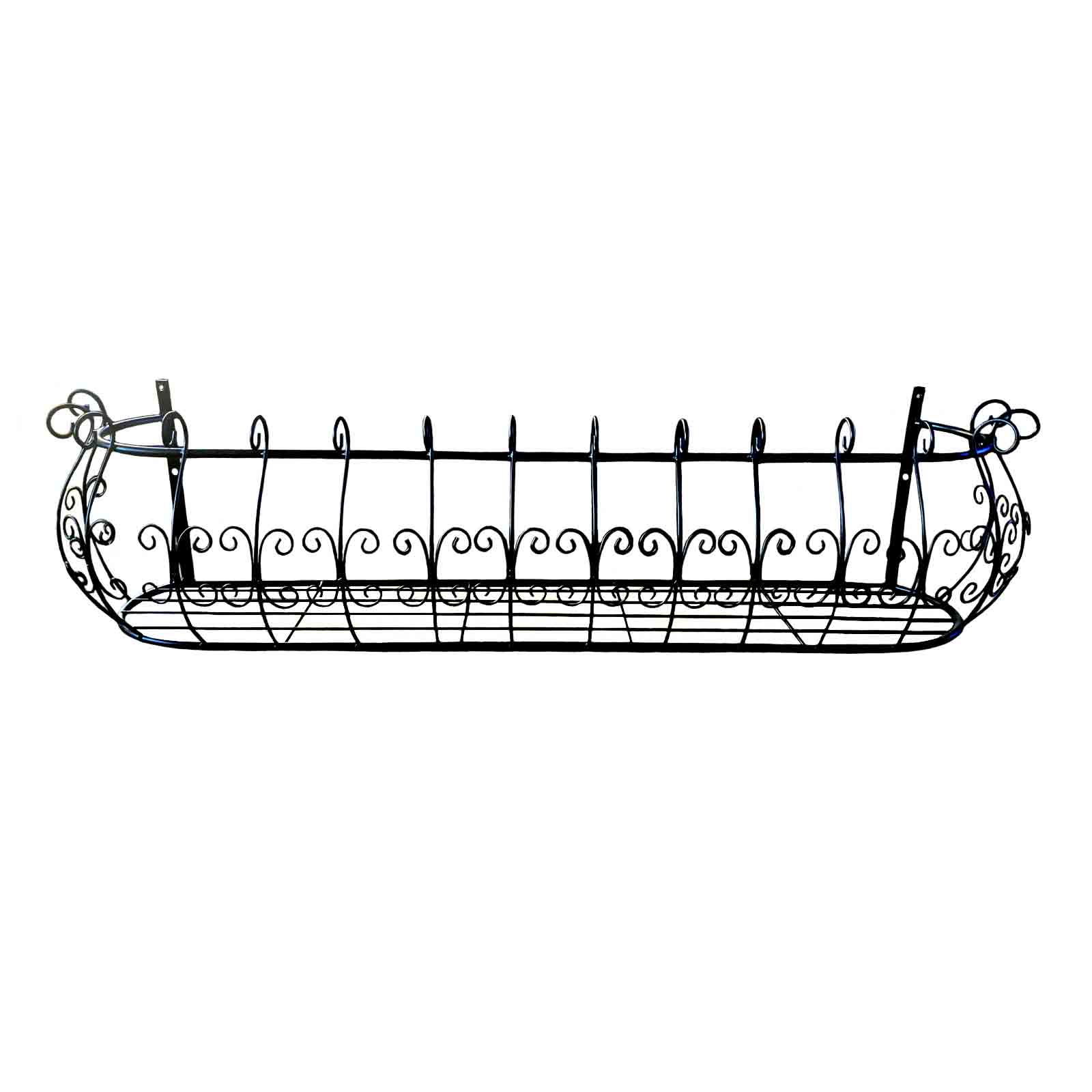 110cm-Parisian-Style-Iron-Window-Box-Planter-Basket