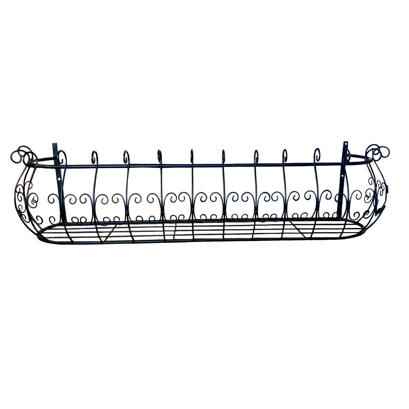 110cm-Parisian-Style-Iron-Window-Box-Planter-Basket