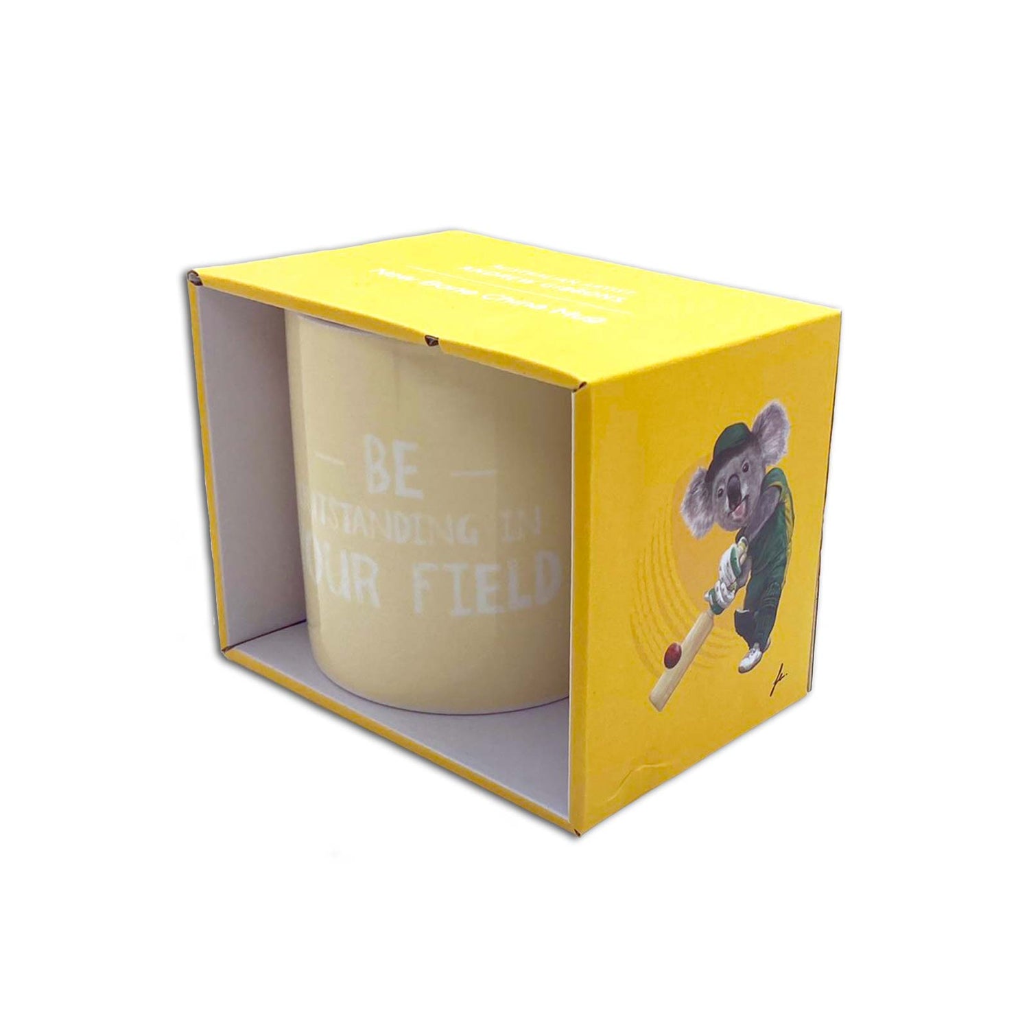 Andrew Gibbons Cricket Sporty Koala Coffee Mug