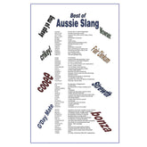 Aussie Slang 100% Cotton Tea Towel