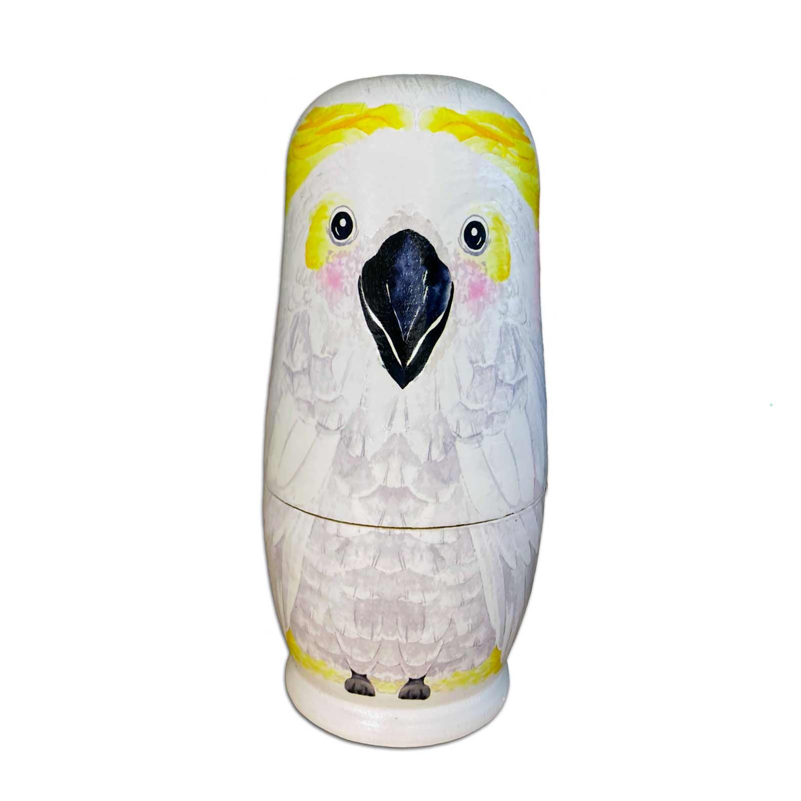 Australian Birds Wooden Nesting Dolls