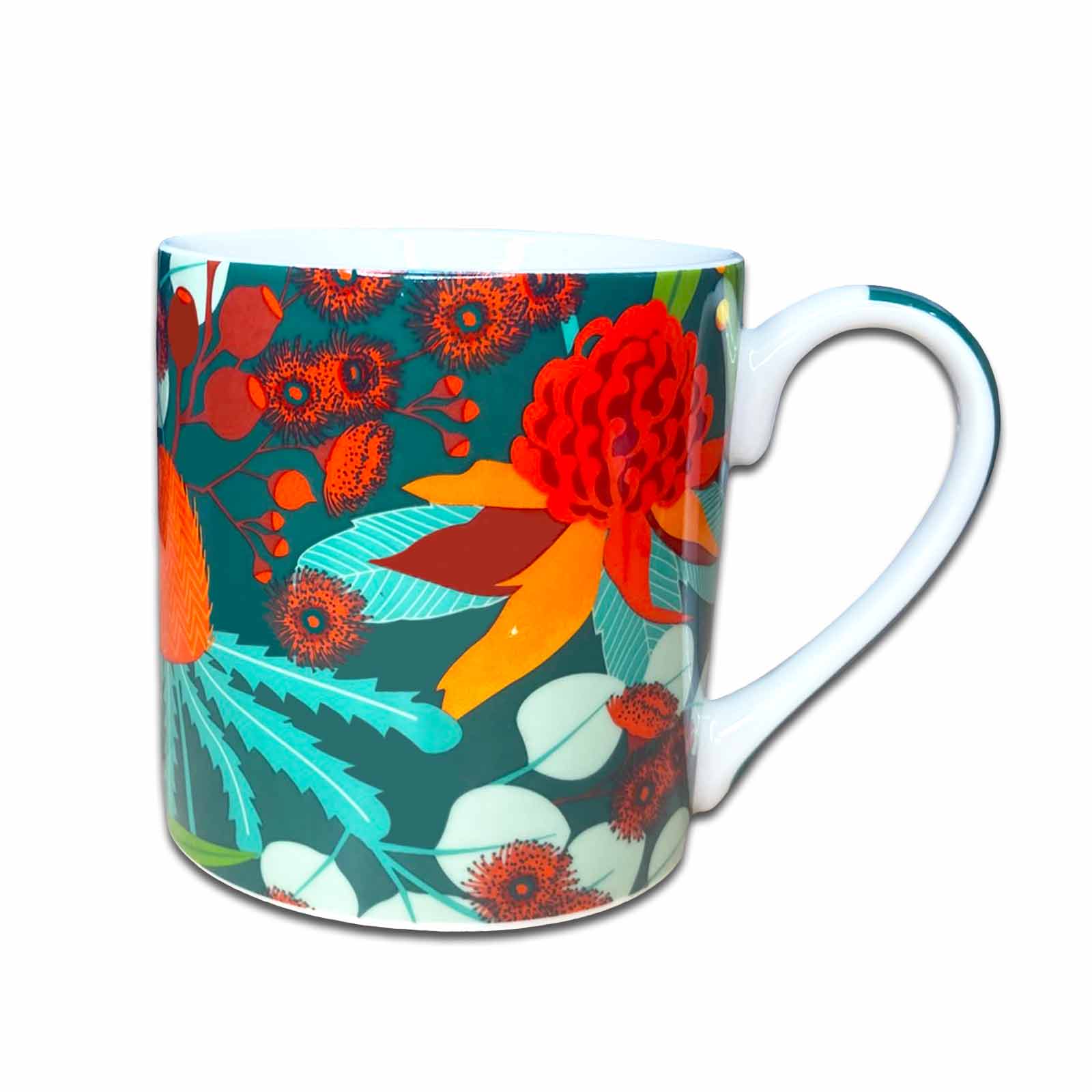 Australian Botanicals Gift Boxed Ceramic Coffee Mug