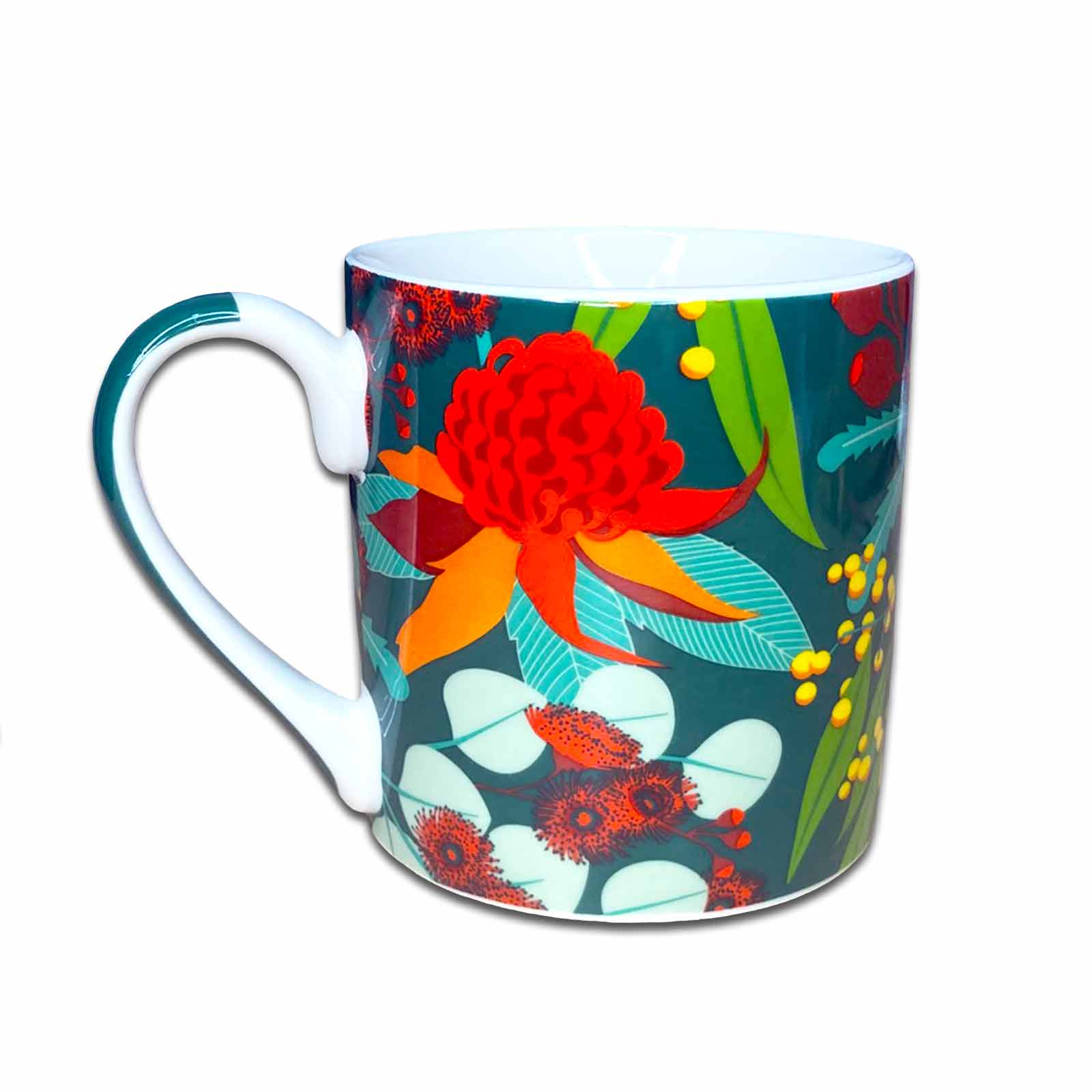 Australian Botanicals Gift Boxed Ceramic Coffee Mug