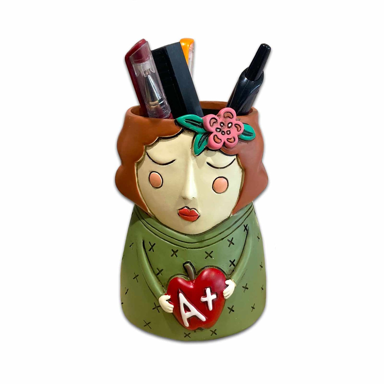 Allen Designs Planters - Baby Teacher Planter used as pen holder