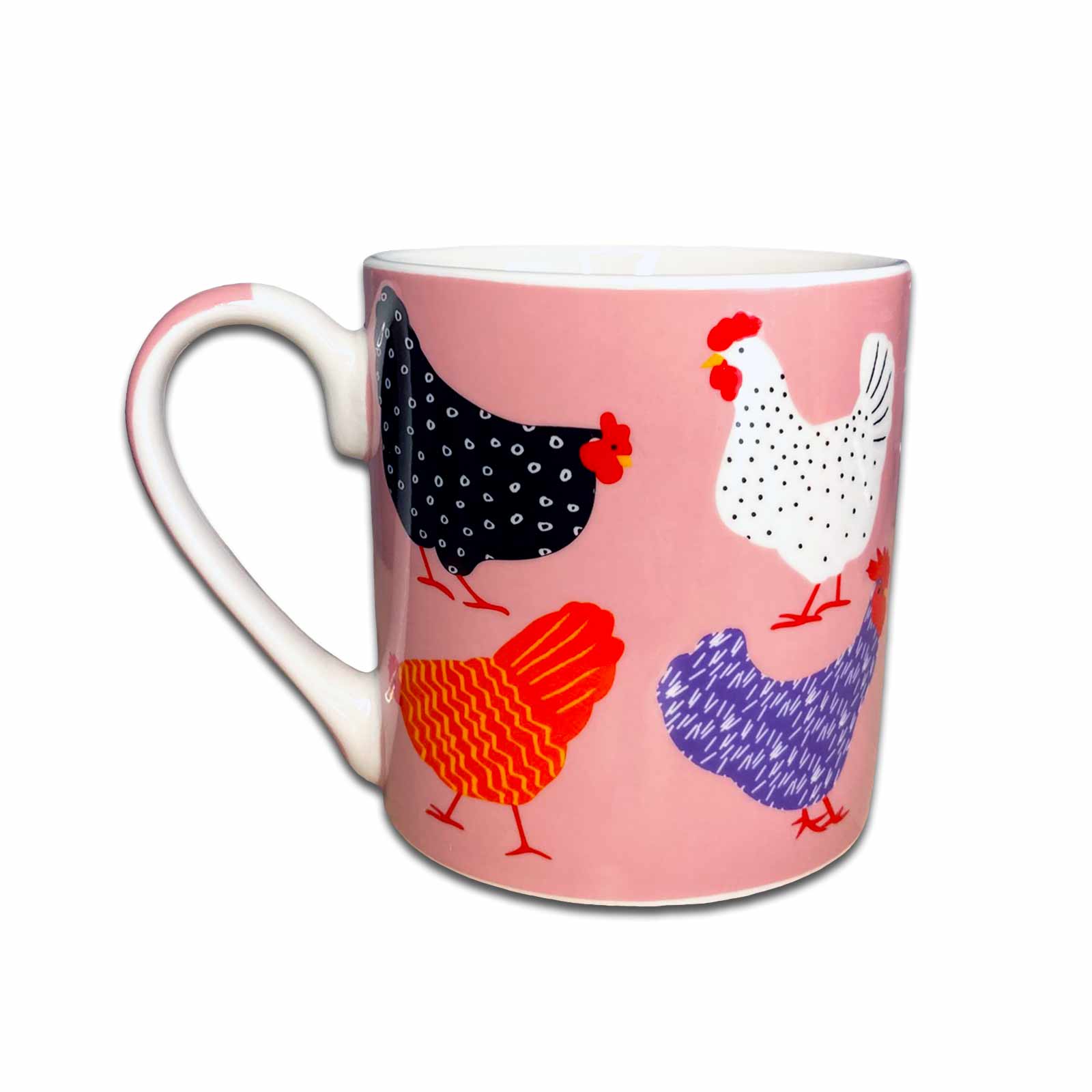 Bright Hens Gift Boxed Ceramic Coffee Mug