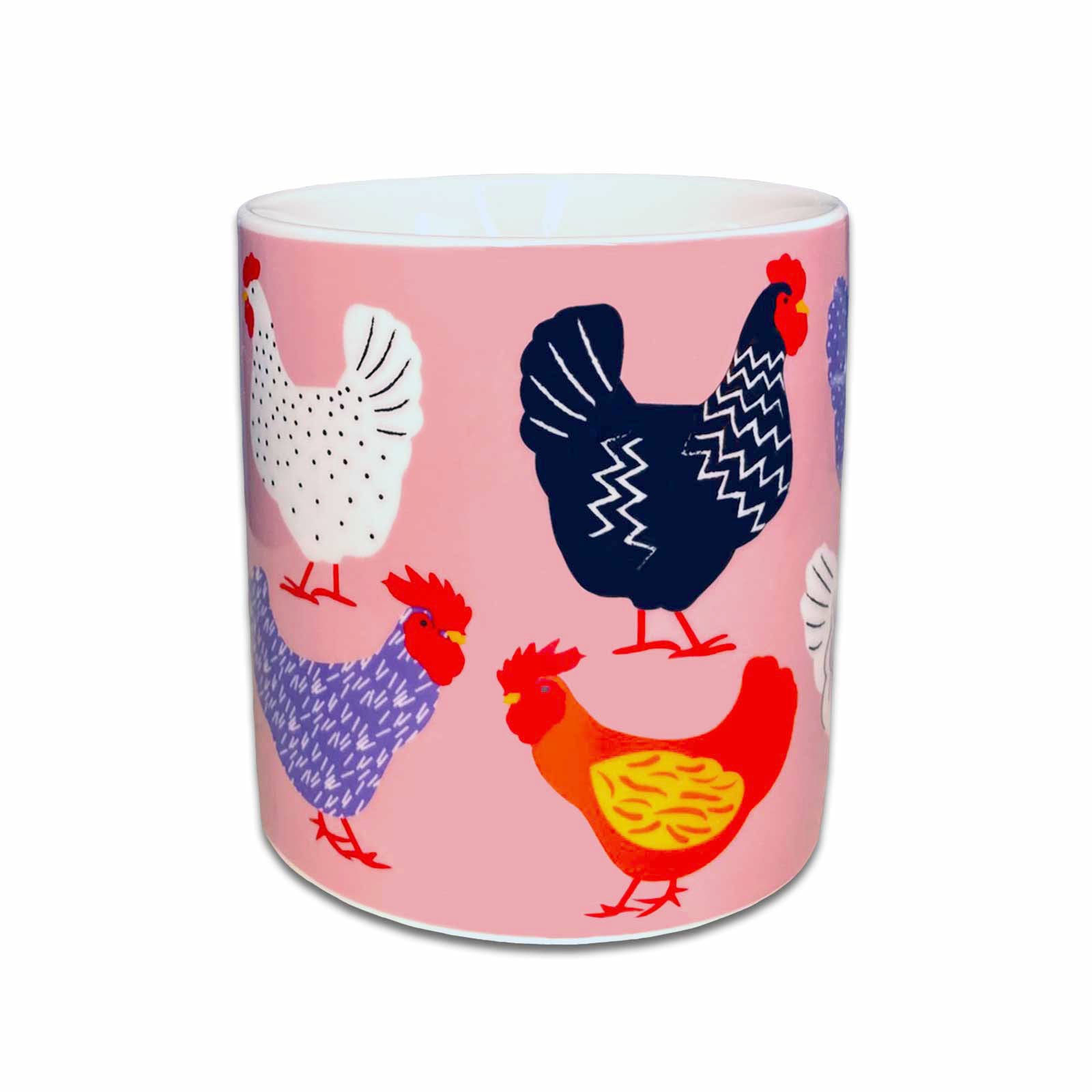 Bright Hens Gift Boxed Ceramic Coffee Mug