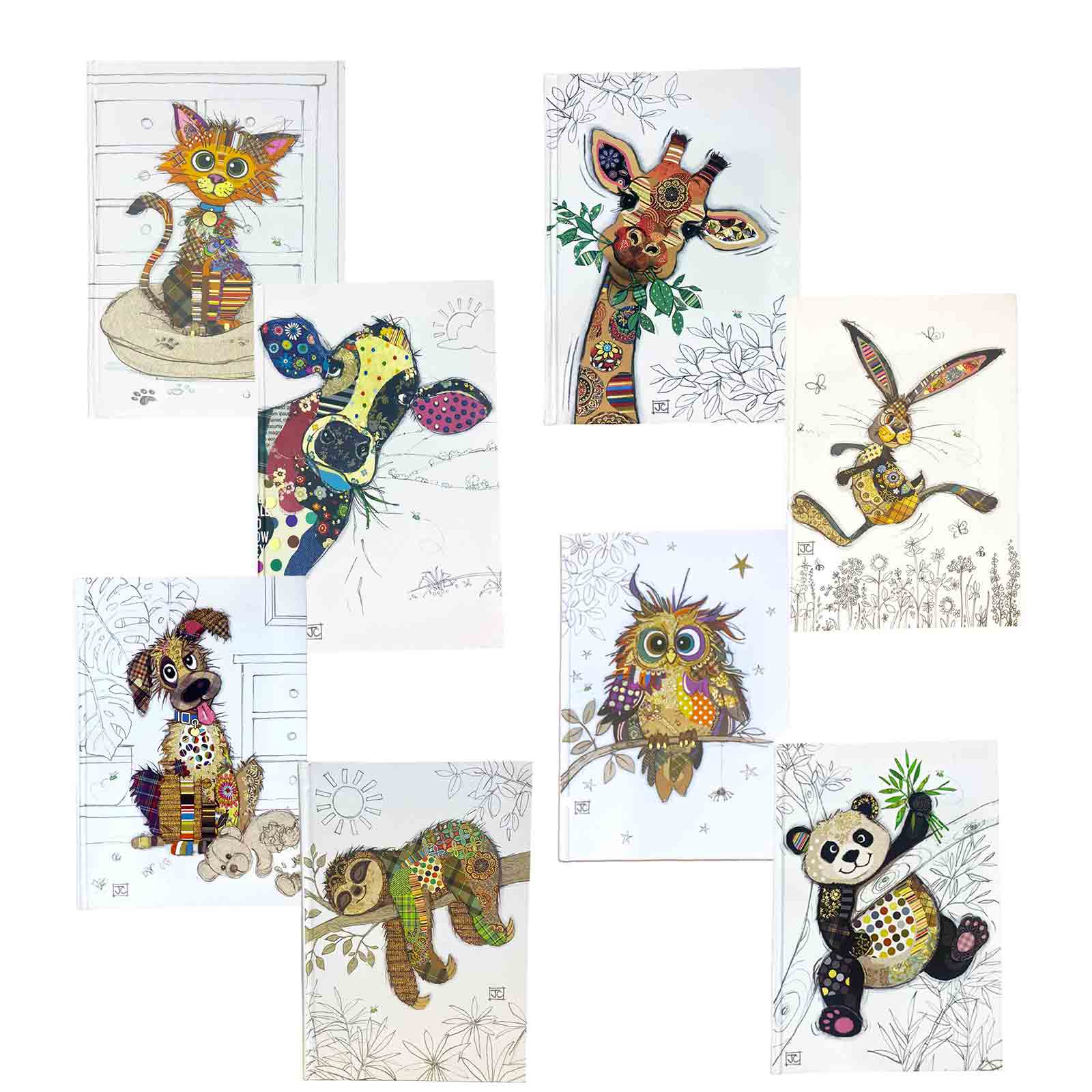 Bug Art Kooks A5 Hardcover Notebooks