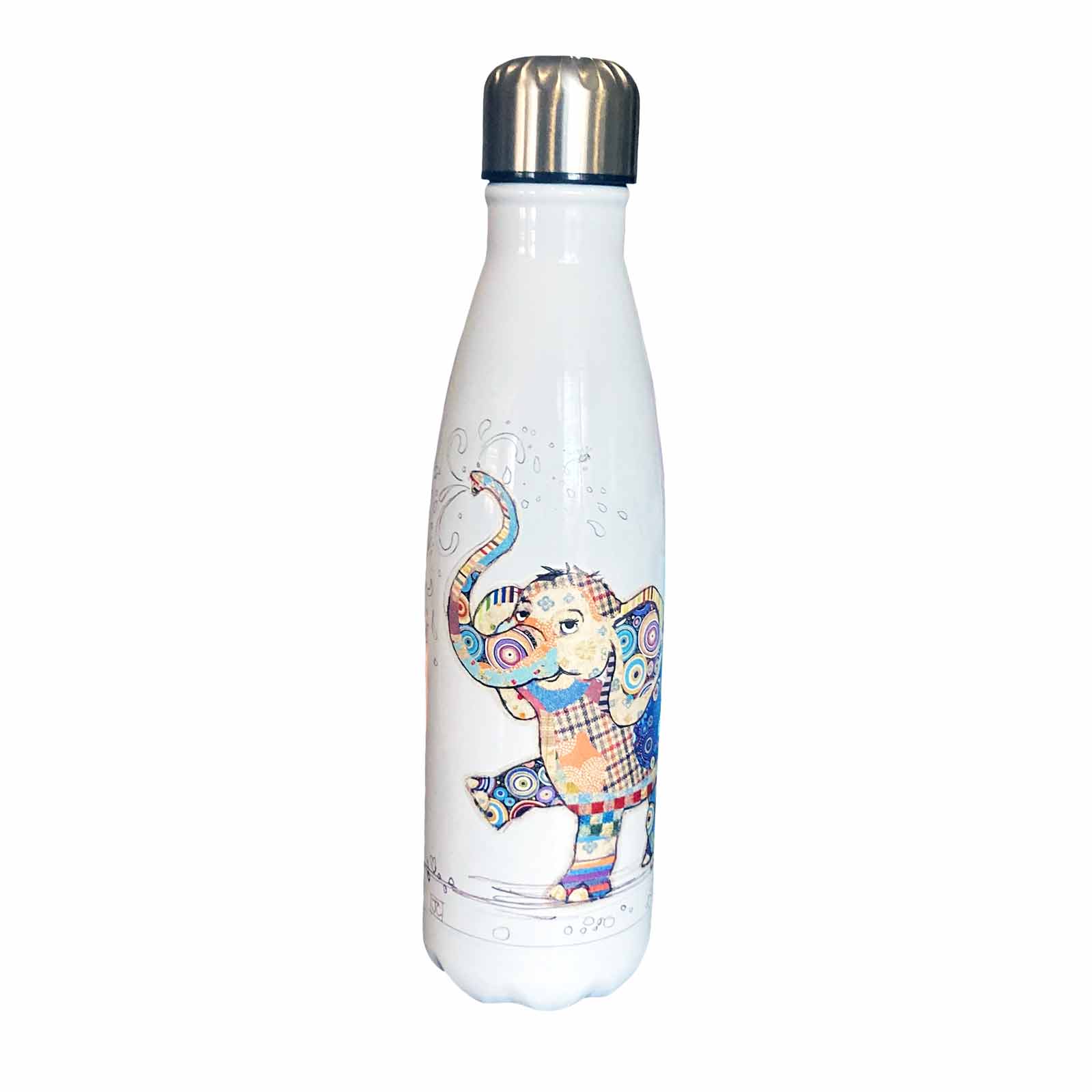Bug Art Kooks Eddie Elephant - 600ml Stainless Steel Water Bottle