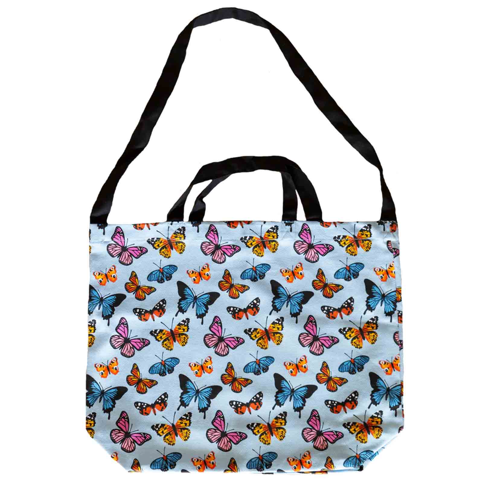 Butterflies 100% Cotton Tote Bag