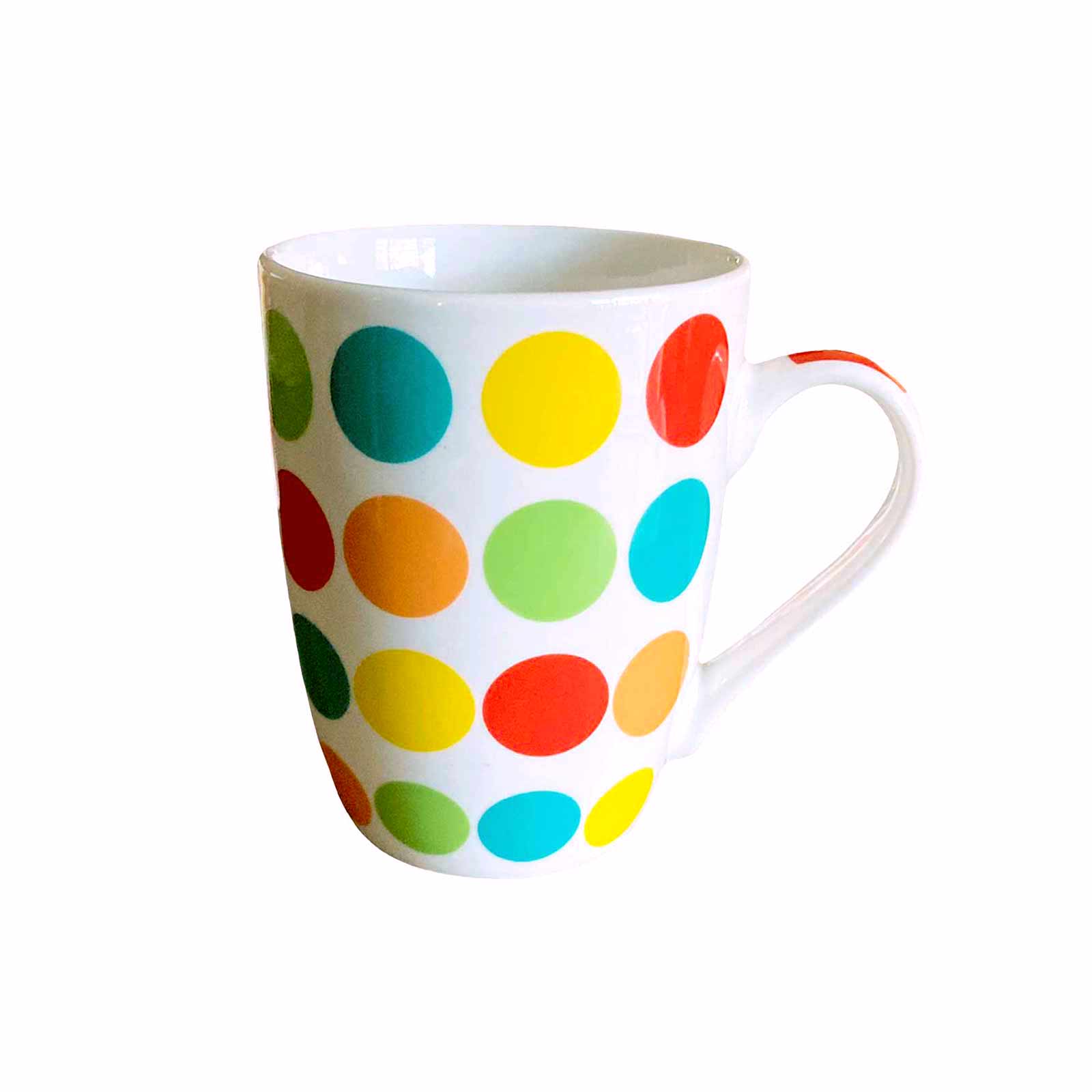 Carnival Set of 4 Bone China Coffee Mugs