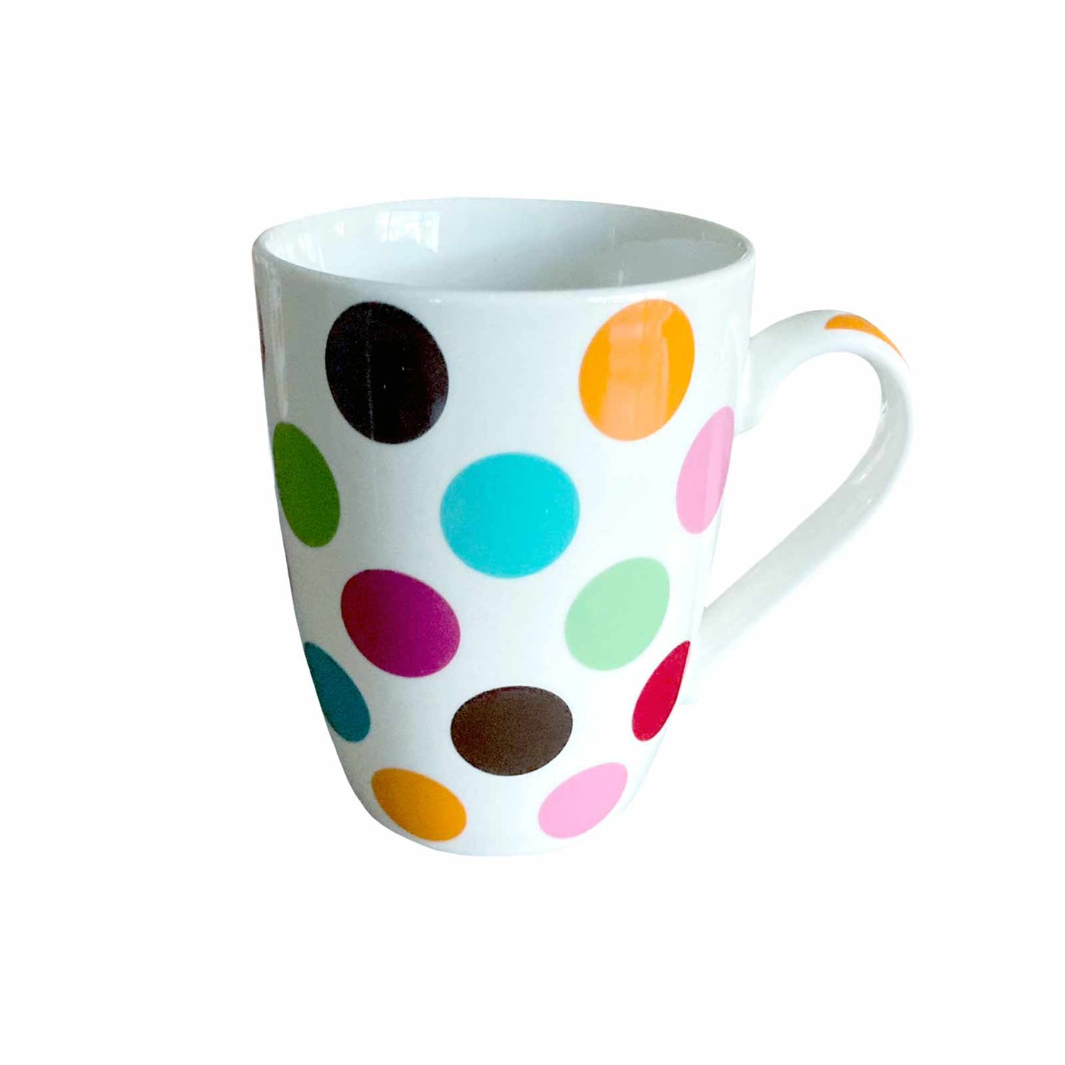 Carnival Set of 4 Bone China Coffee Mugs