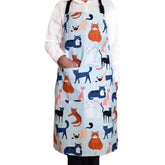 Colourful Cats 100% Cotton Heavy Drill Apron
