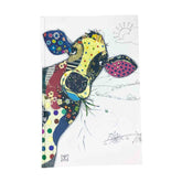 Connie Cow Bug Art Kooks A5 Hardcover Notebook