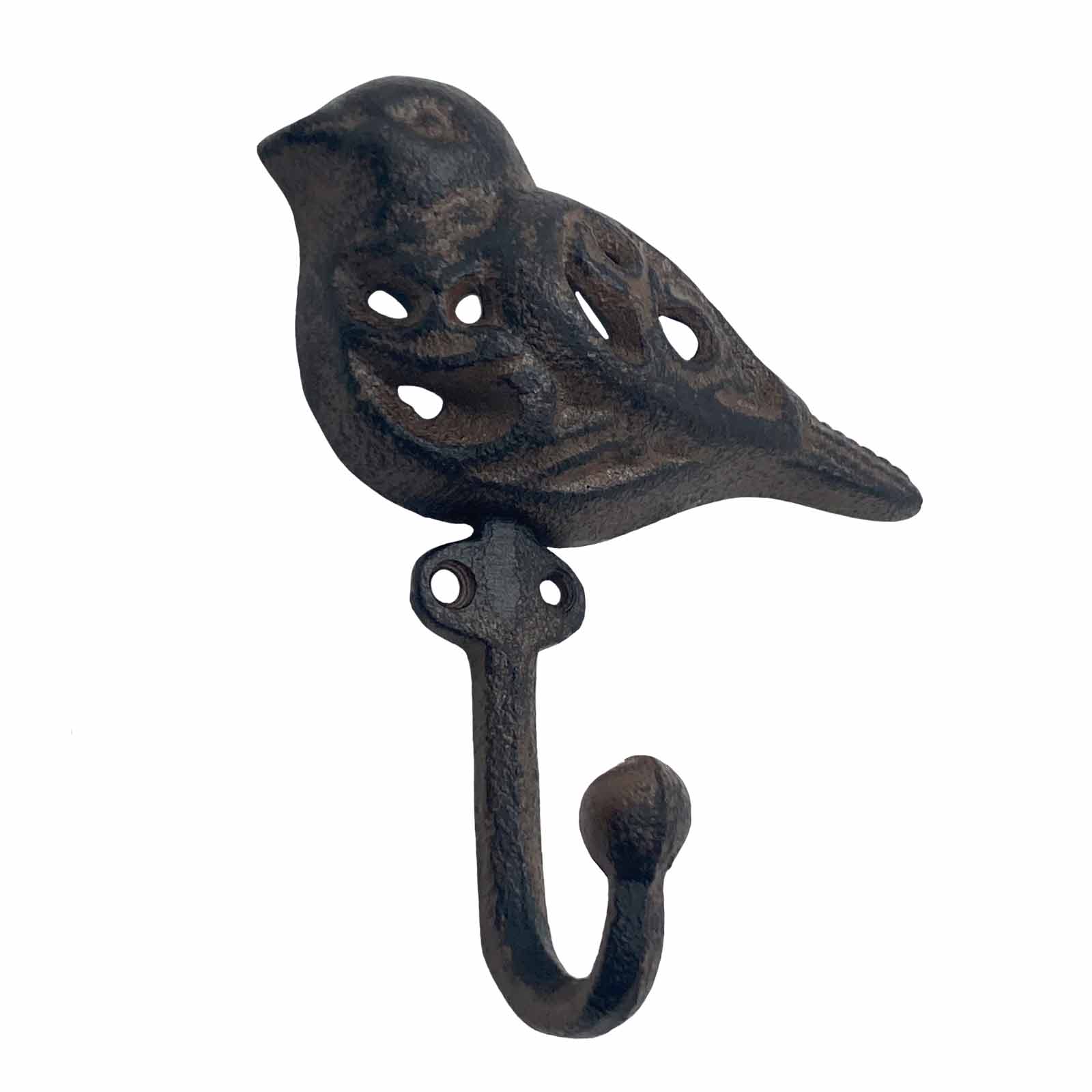Cutout Iron Metal Bird Wall Hook