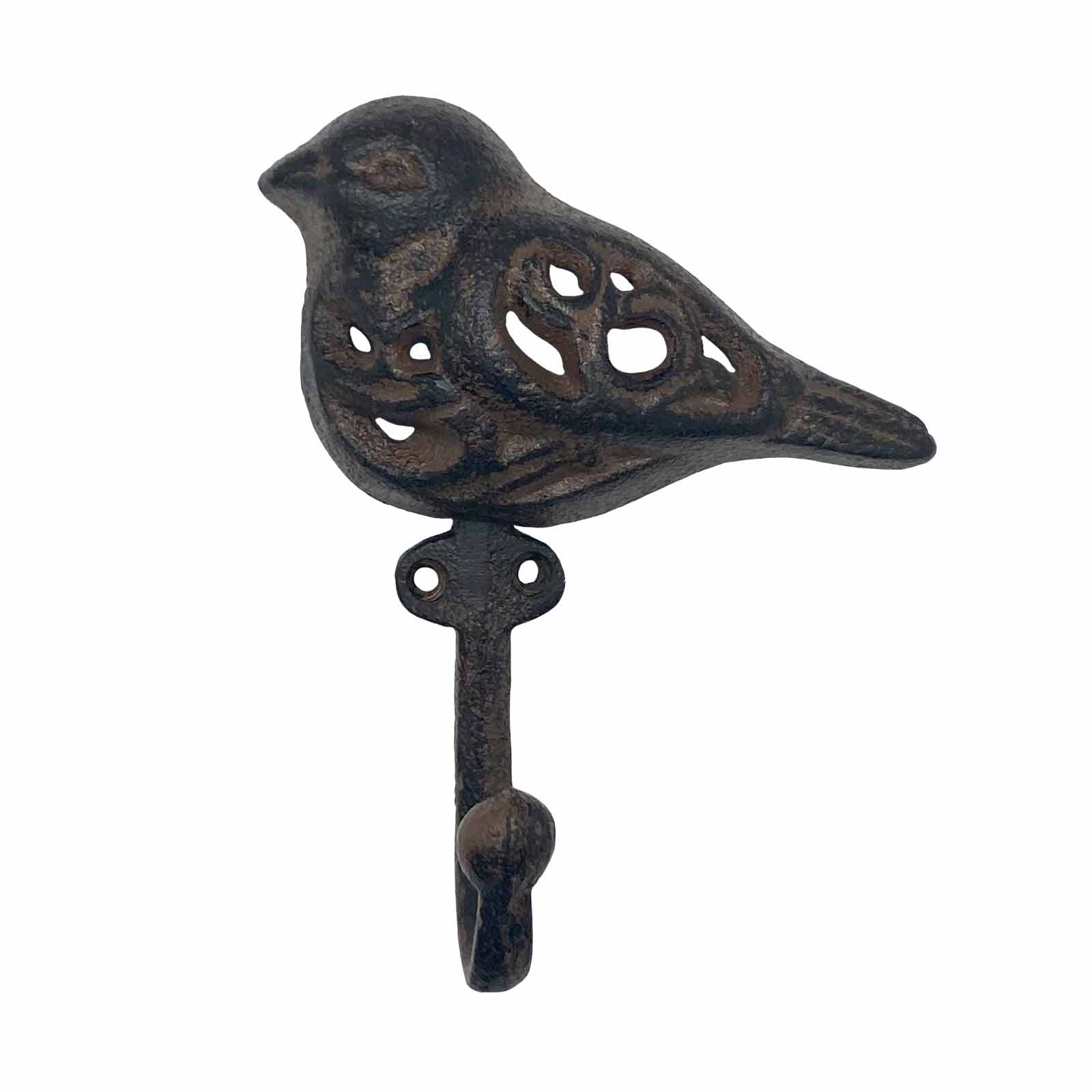 Cutout Iron Metal Bird Wall Hook