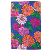 Dahlias 100% Cotton Tea Towel