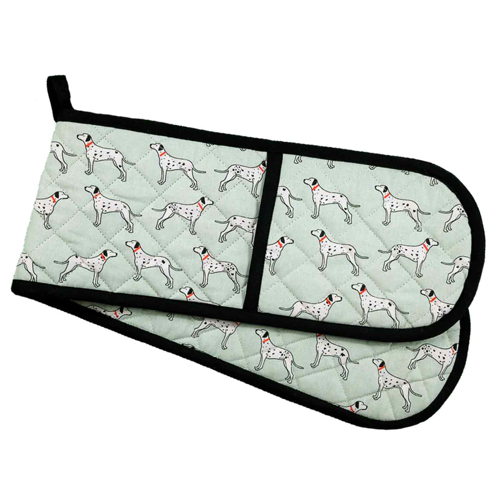 Dalmations 100% Cotton Double Oven Glove