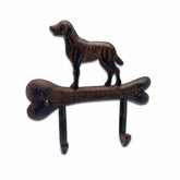 Dog and Bone Cast Iron Rustic Wall Hook