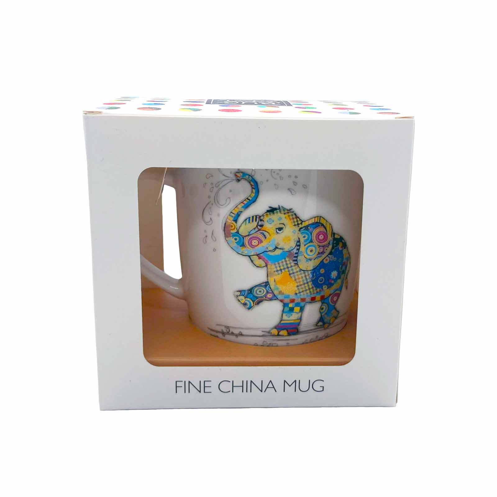 Eddie Elephant Bug Art Kooks Fine China Coffee Mug