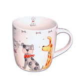 Faithful Friends Large Dogs Gift Boxed Fine China Coffee Mug