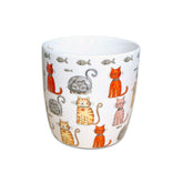 Faithful Friends Multi Cats Fine China Coffee Mug with Gift Box