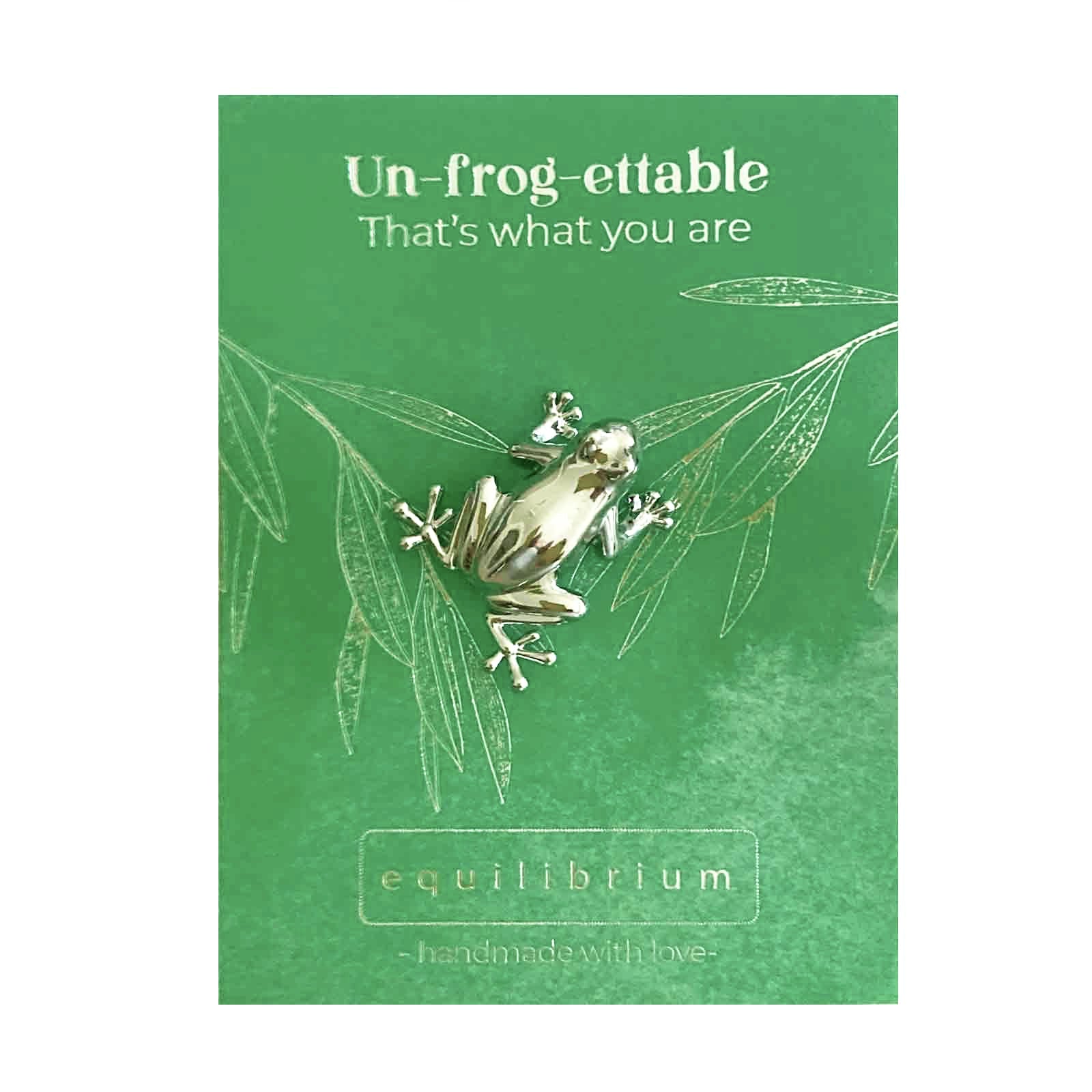 Australian Fauna Lapel Pin Brooch Badge Frog