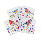 Garden Birds Coasters Set of 4