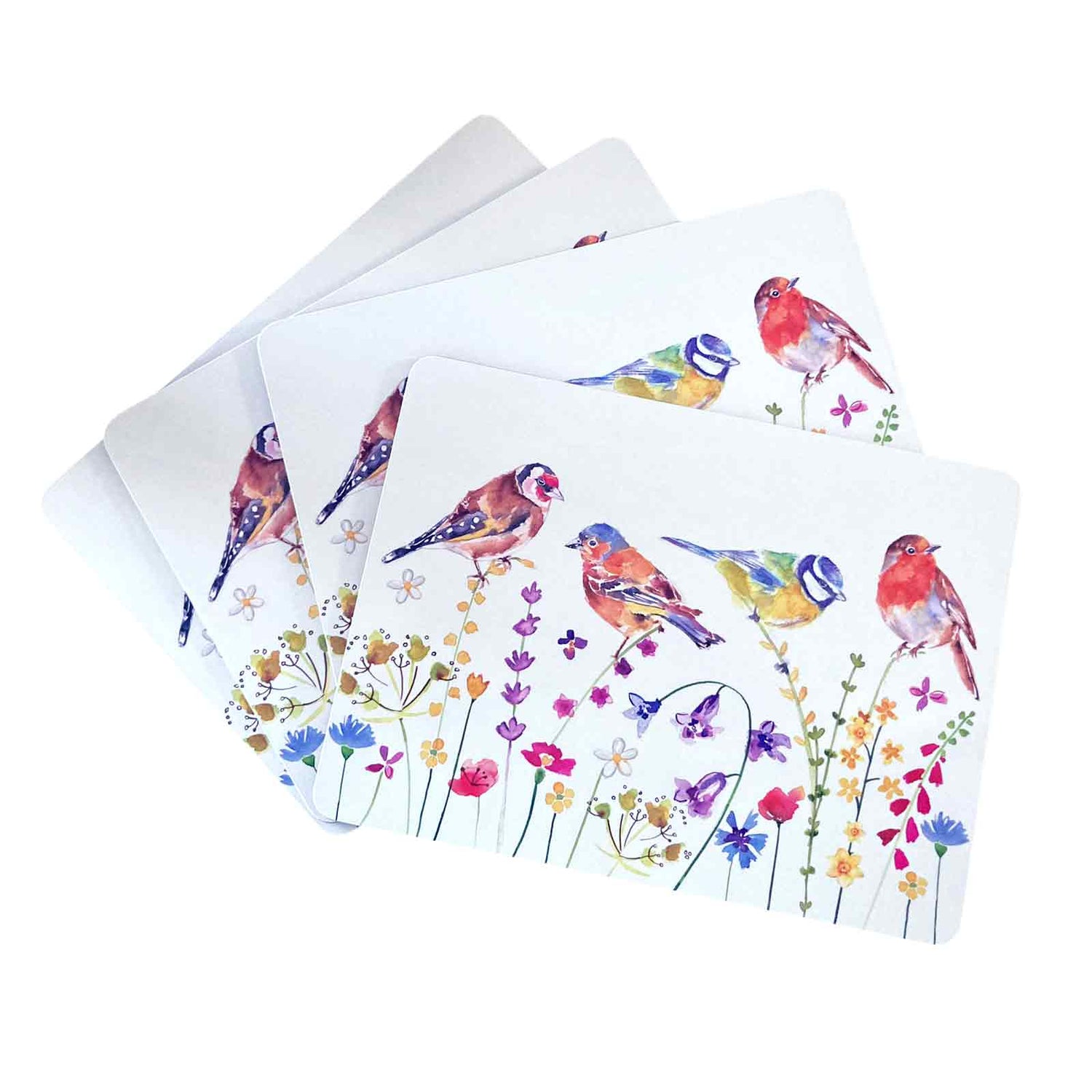 Garden Birds Placemats Set of 4