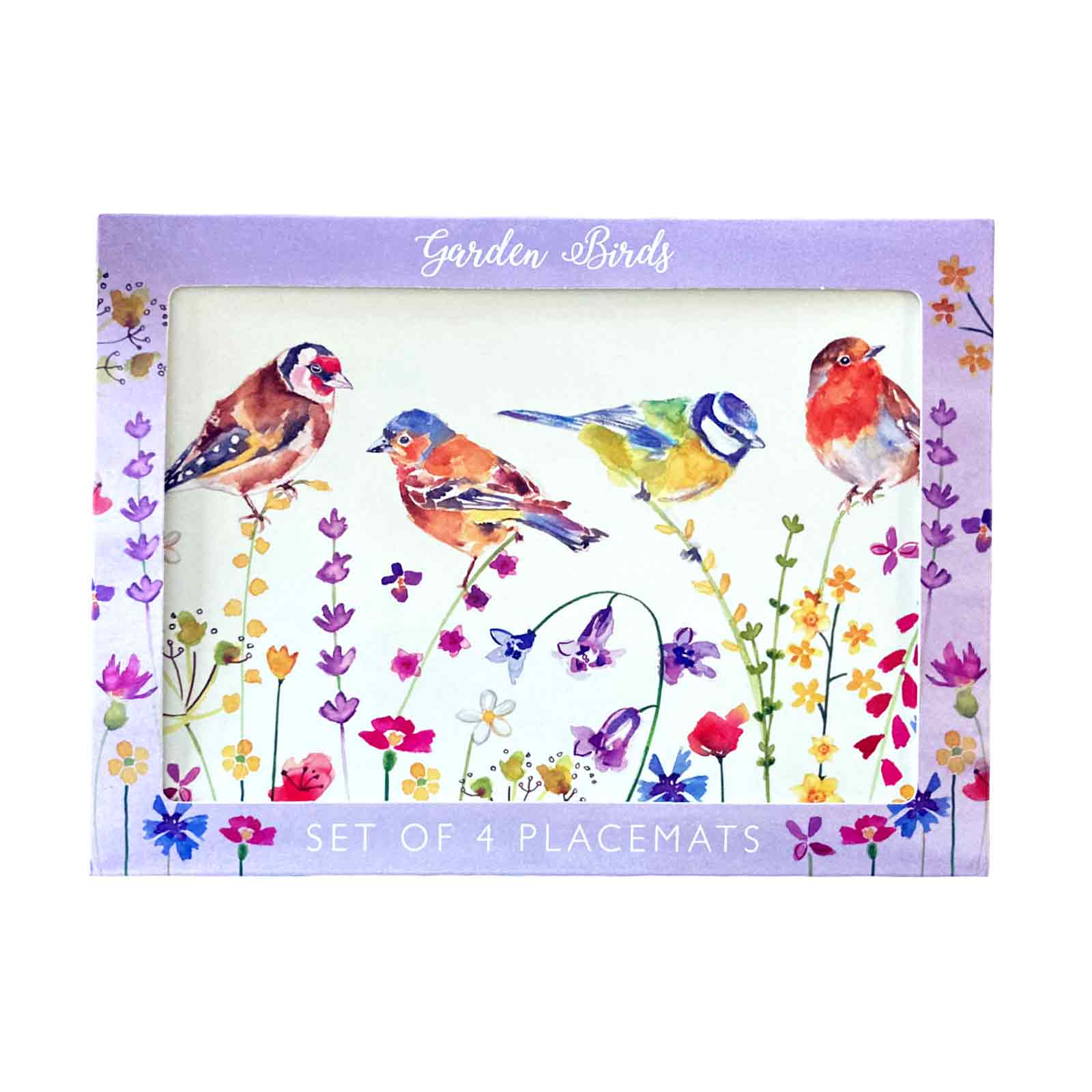 Garden Birds Placemats Set of 4