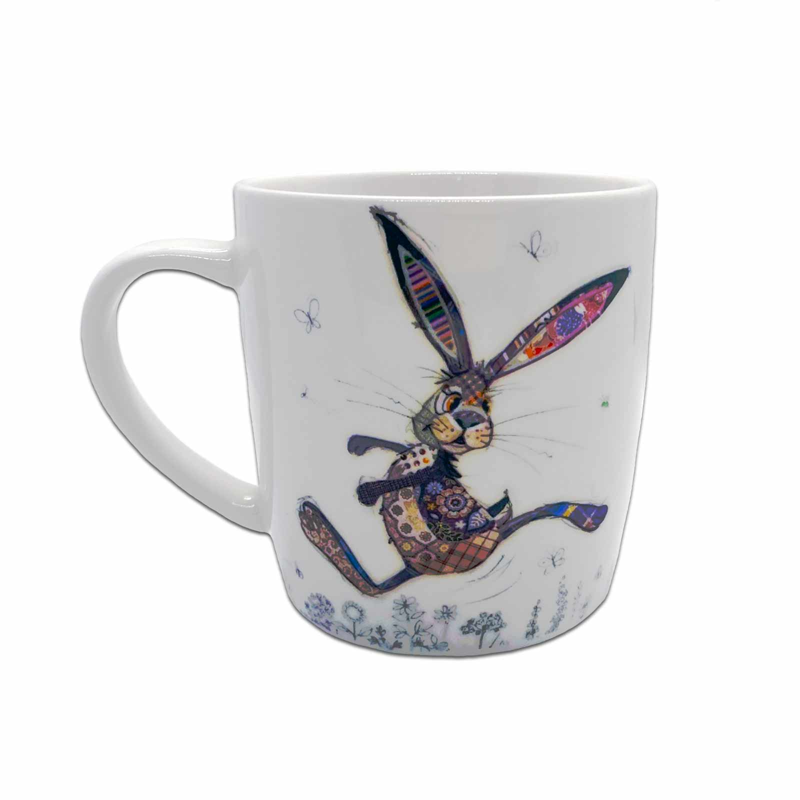 Hesper Hare Bug Art Kooks Ceramic Coffee Mug