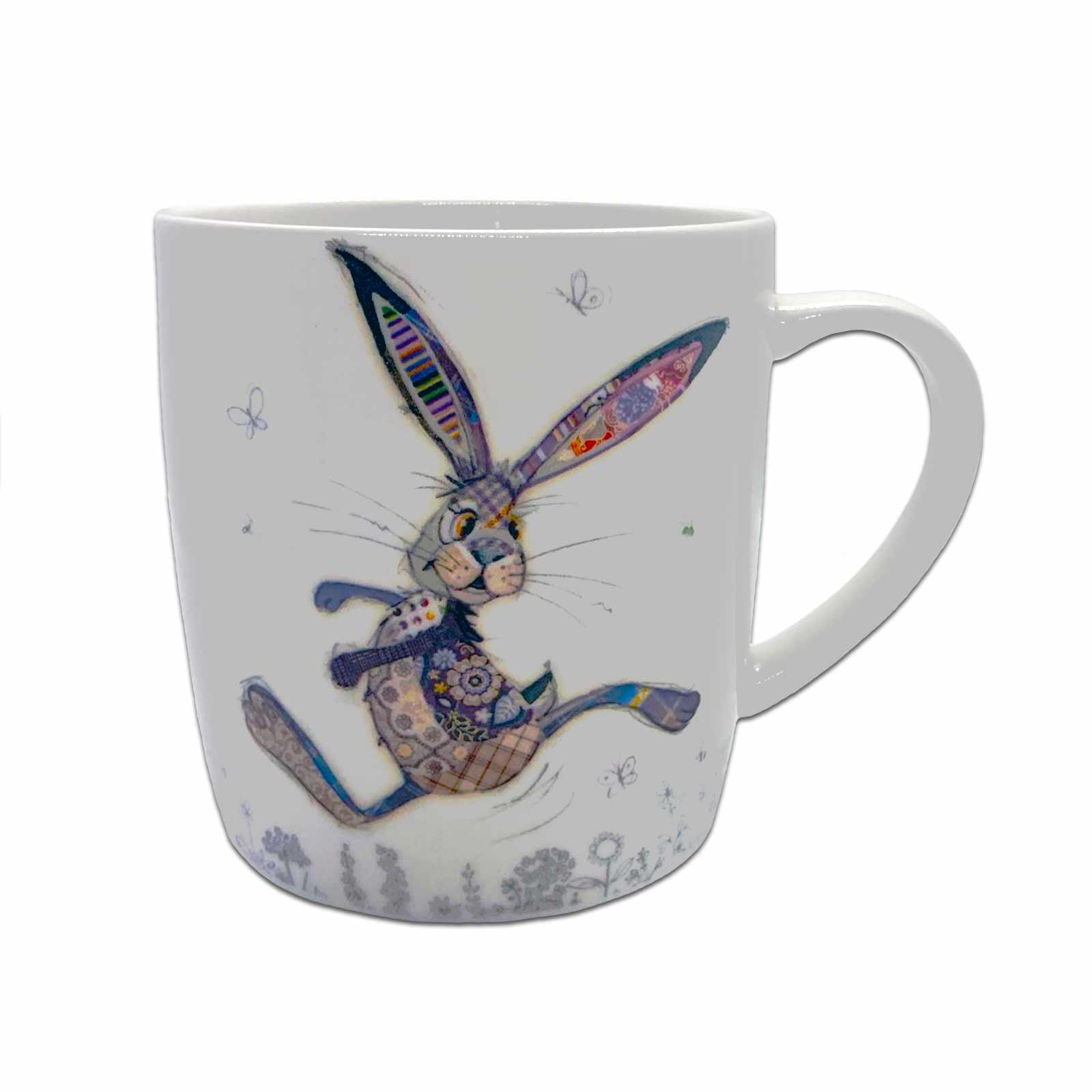Hesper Hare Bug Art Kooks Ceramic Coffee Mug