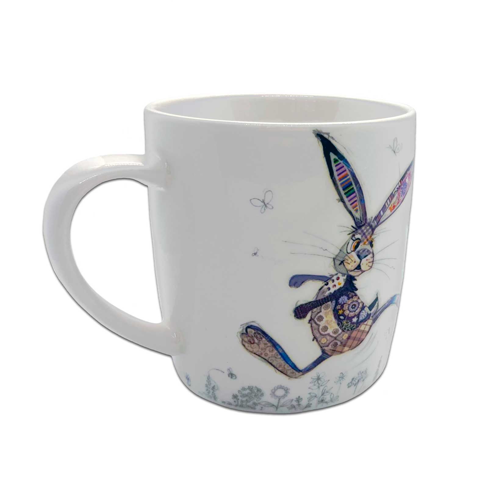 Hesper Hare Bug Art Kooks Ceramic Coffee Mug