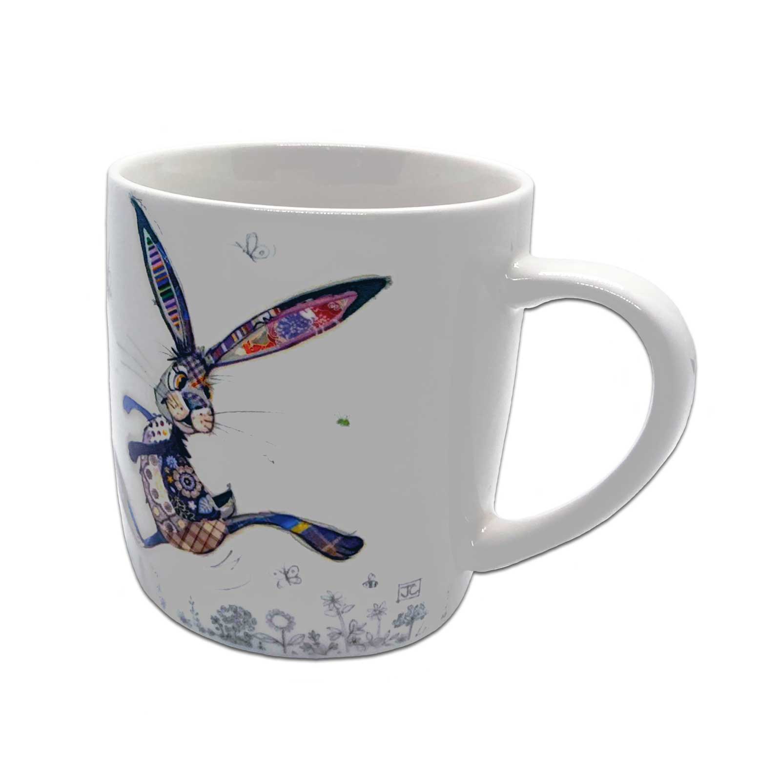 Hesper Hare Bug Art Kooks Ceramic Coffee Mug