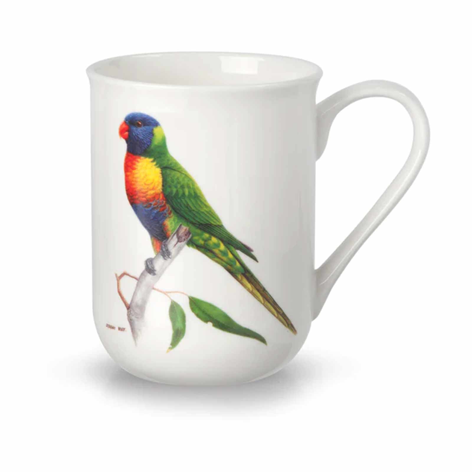 Jeremy Boot Rainbow Lorikeet Birds of Australia Boxed Bone China Mug