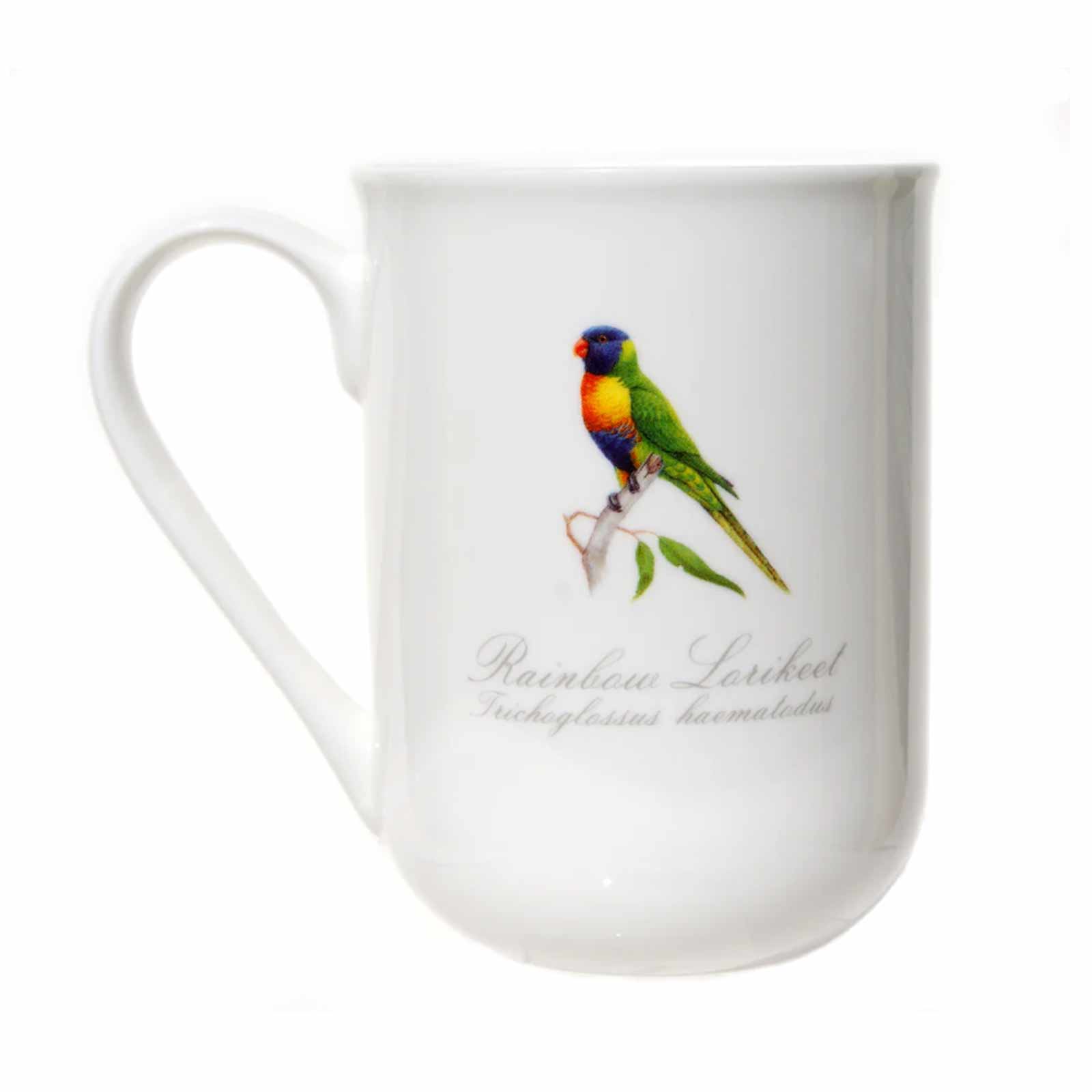 Jeremy Boot Rainbow Lorikeet Birds of Australia Boxed Bone China Mug
