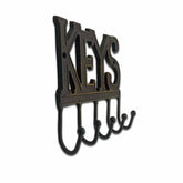 Cast Iron KEYS Key and Coat Hook