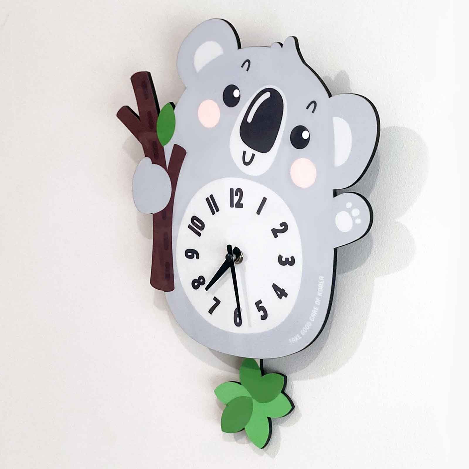 Koala Pendulum Wall Clock
