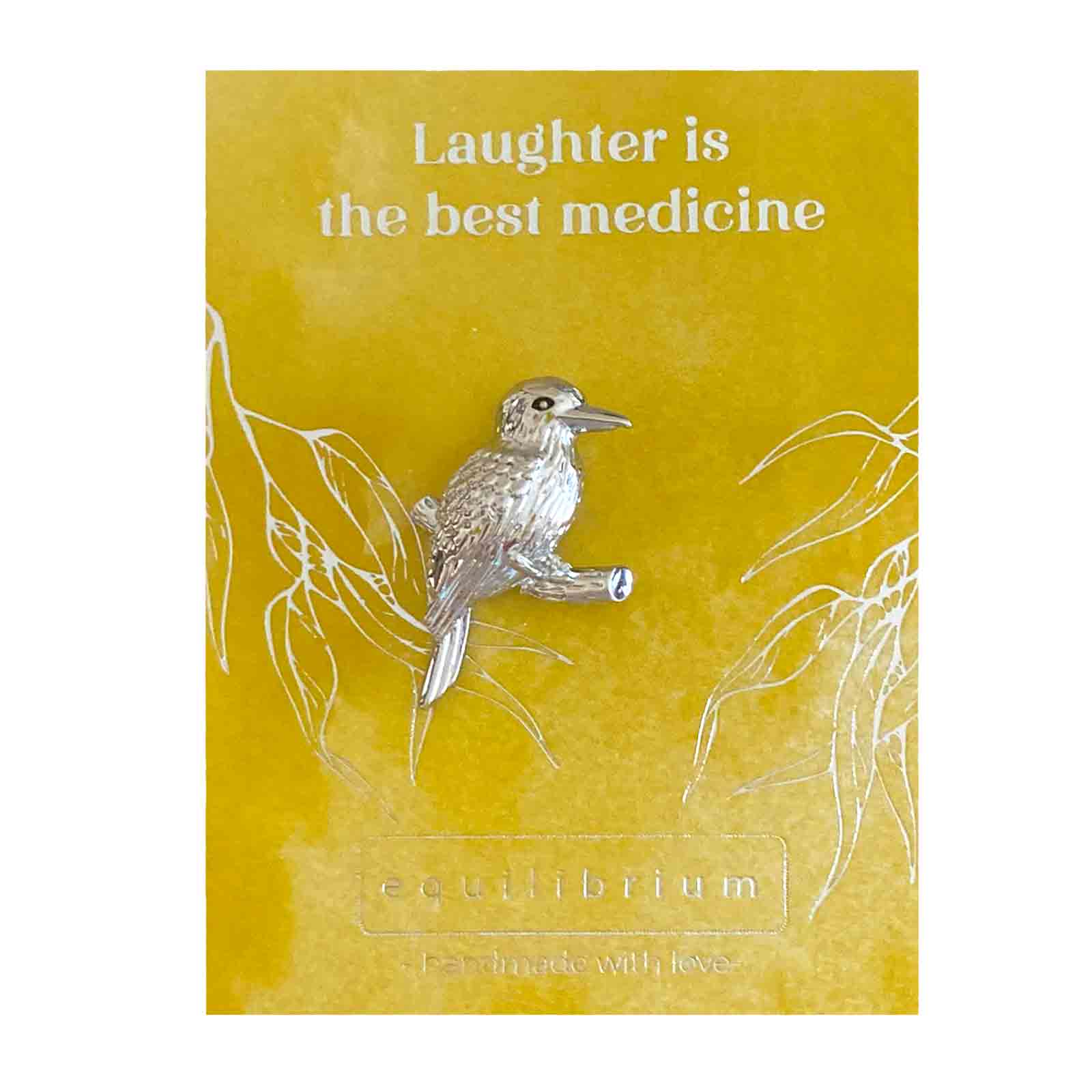 Australian Fauna Lapel Pin Brooch Badge Kookaburra