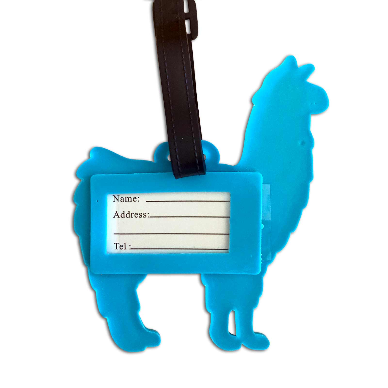 Llama Rubber Luggage Bag Tag