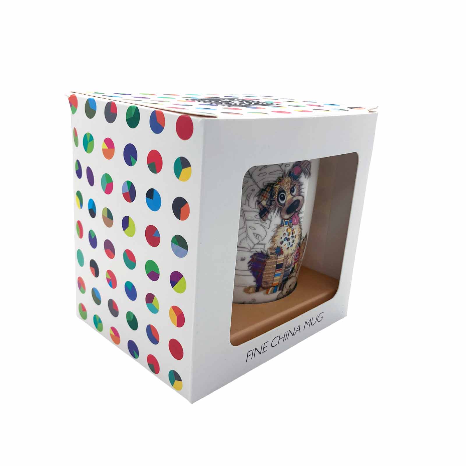 Murphy Mutt Bug Art Kooks Fine China Boxed Coffee Mug