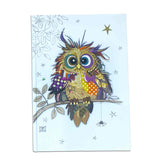 Otto Owl Bug Art Kooks A5 Hardcover Notebook