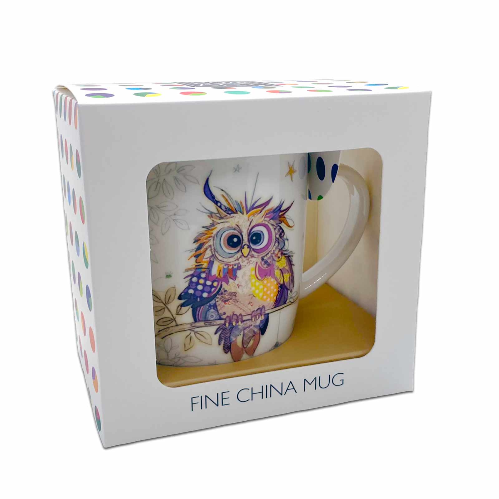 Otto Owl Bug Art Kooks Ceramic Coffee Mug