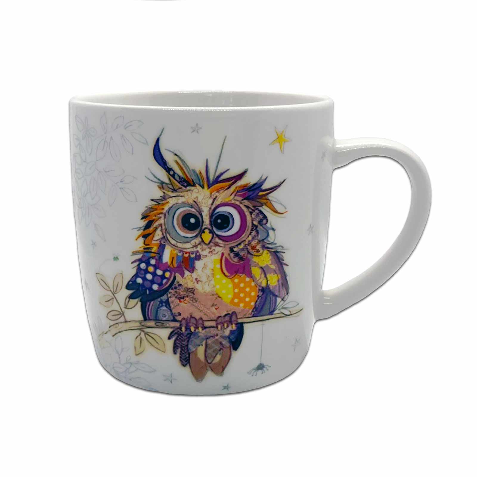 Otto Owl Bug Art Kooks Ceramic Coffee Mug