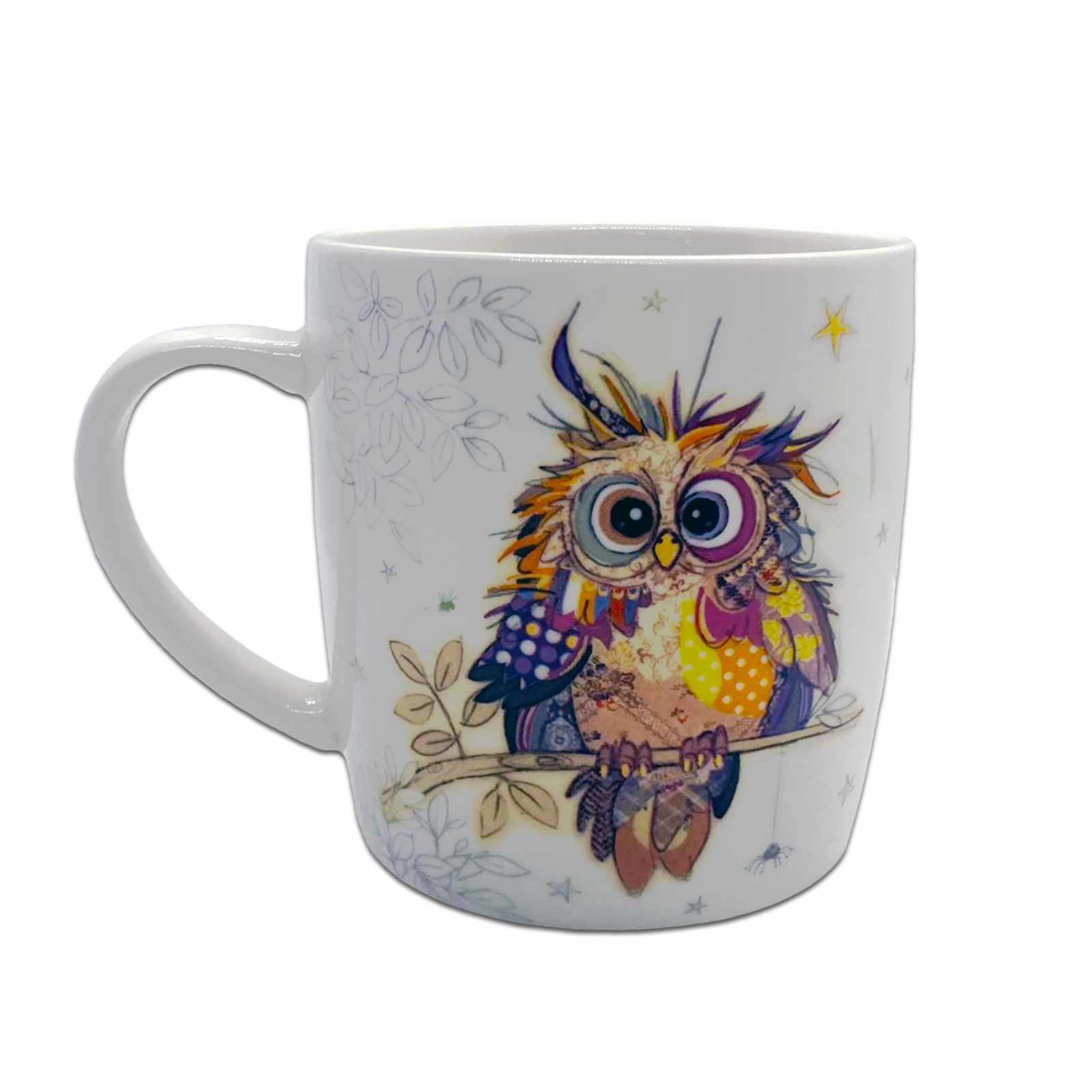 Otto Owl Bug Art Kooks Ceramic Coffee Mug