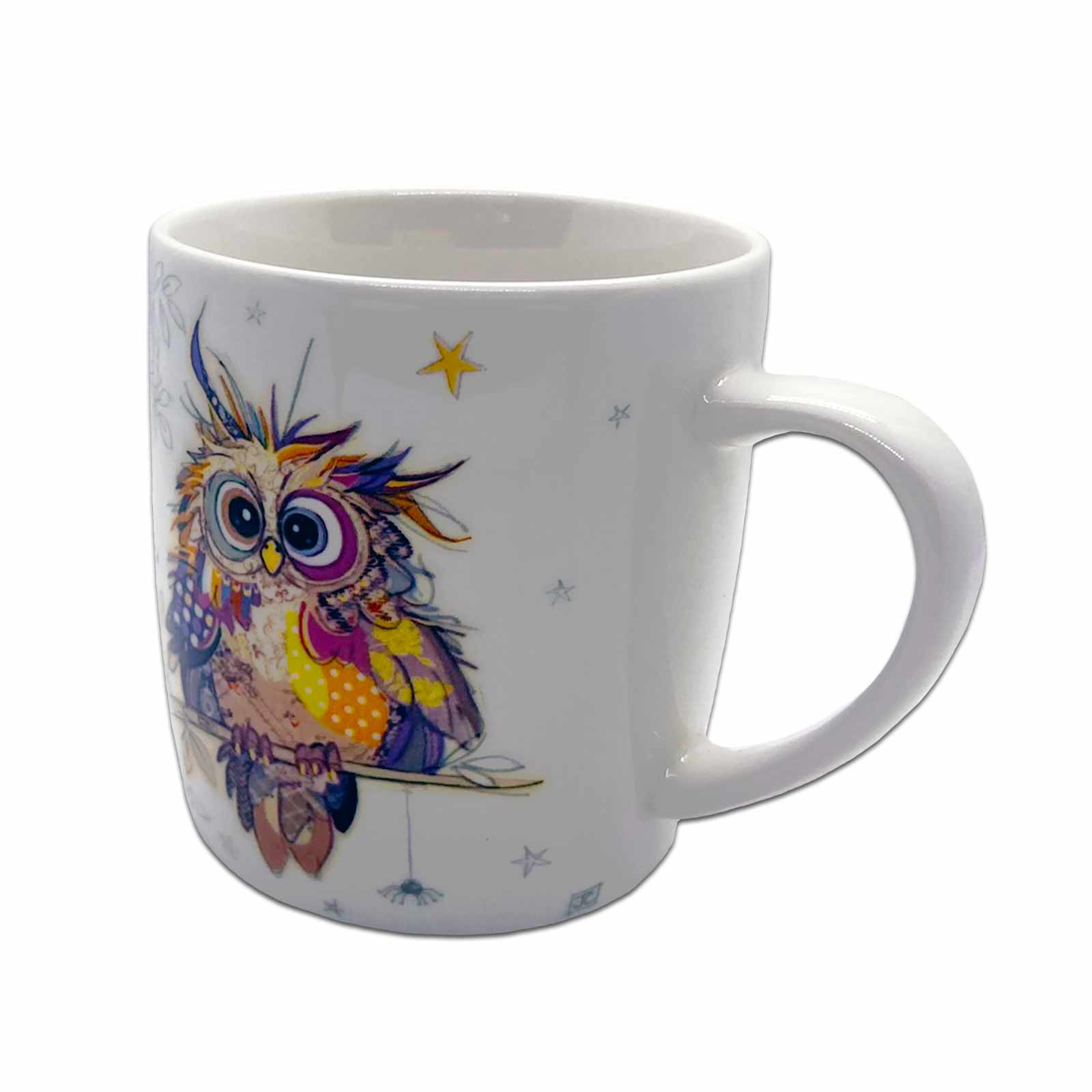 Otto Owl Bug Art Kooks Ceramic Coffee Mug