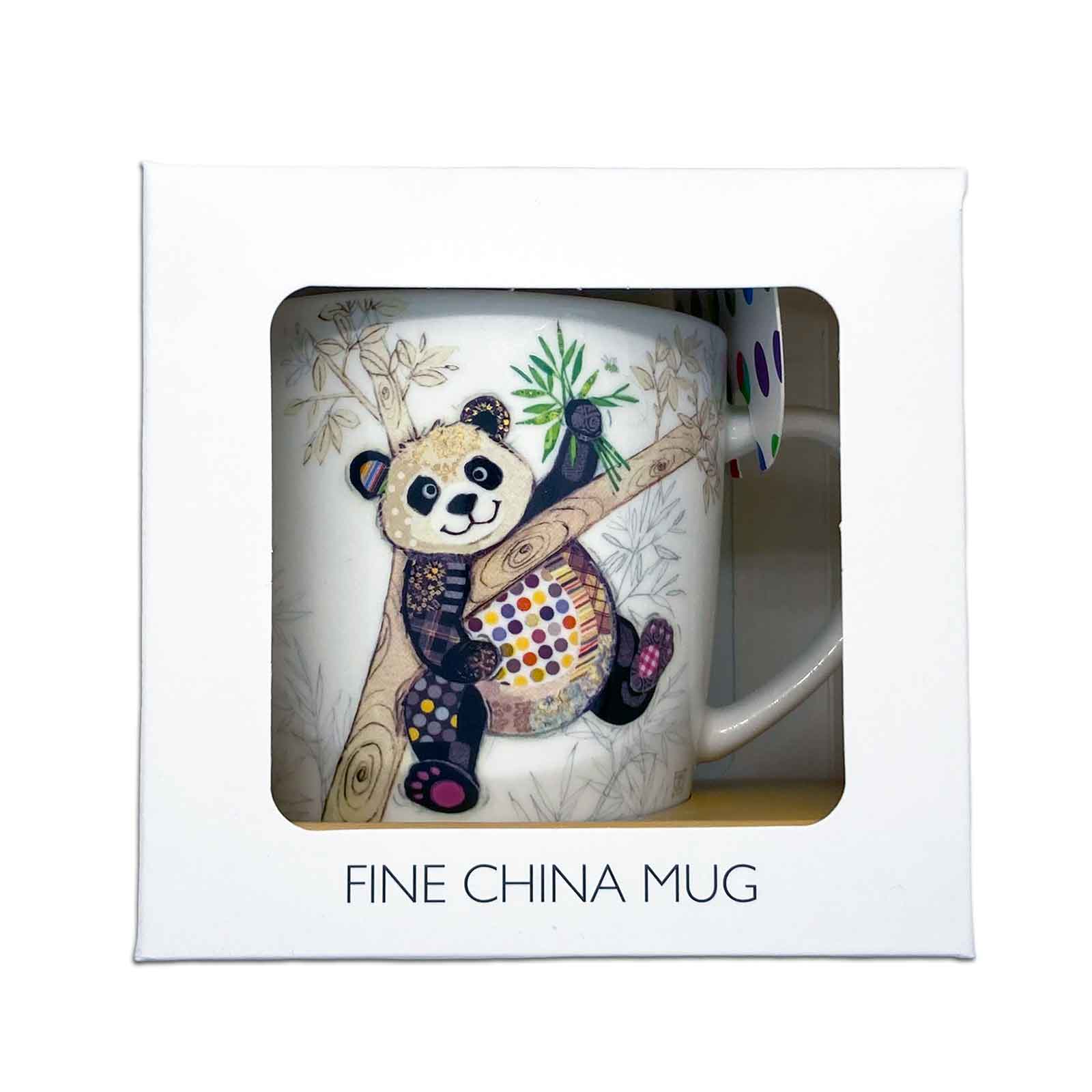 Po Zi Panda Bug Art Kooks Ceramic Coffee Mug
