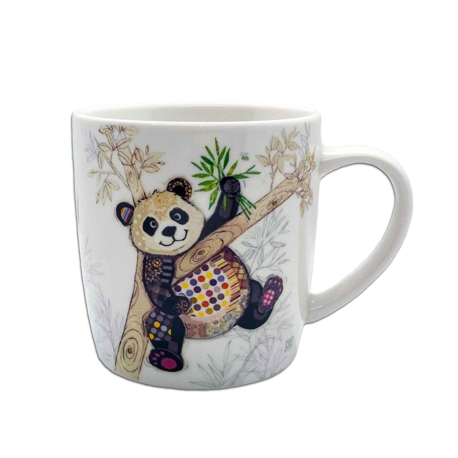Po Zi Panda Bug Art Kooks Ceramic Coffee Mug