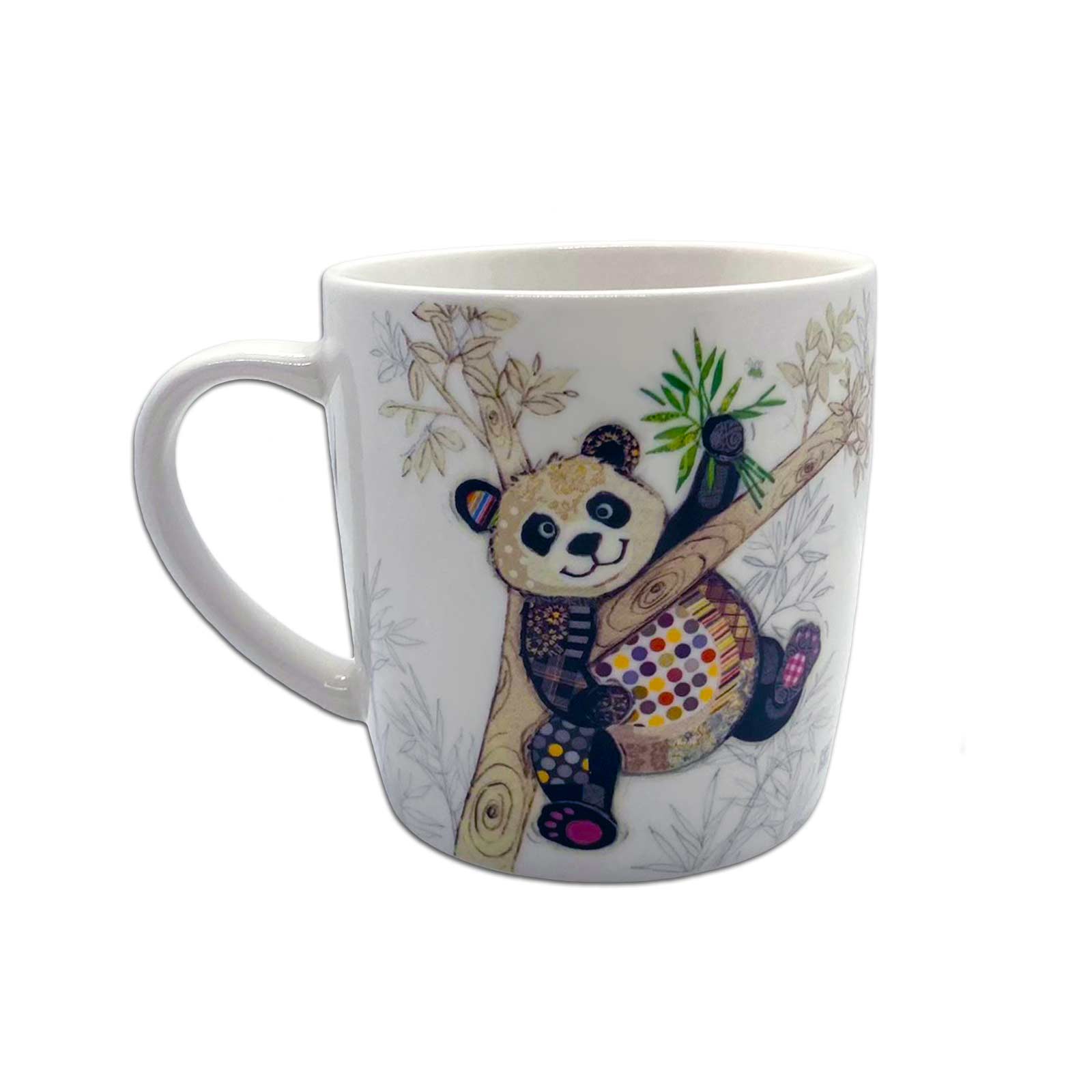 Po Zi Panda Bug Art Kooks Ceramic Coffee Mug