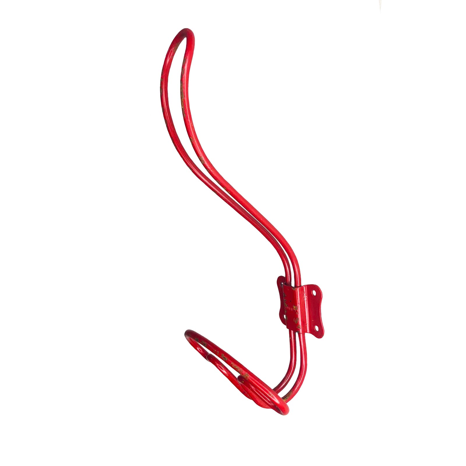 Vintage Style Rustic Coat Hook - Red