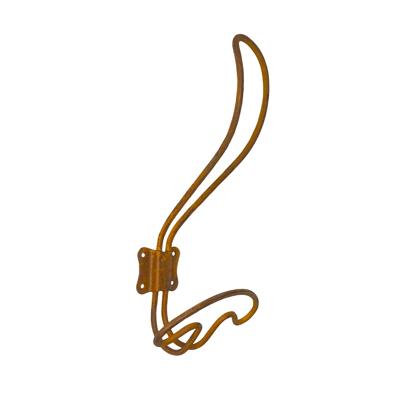 Rust Brown Vintage Style Rustic Coat Hook